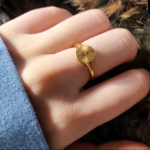 Dainty ring sunshine ring - Picture 5 of 8